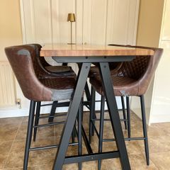 Tall Kitchen Table and 4 chairs collection only