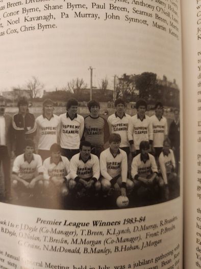 All For A Game.  A History Of  Arklow Town Football  Club 1948 -1998. Large Volume  First Edition Paperback In Very Good Condition.
