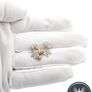 Vintage 835 Silver Bow Brooch Image 5