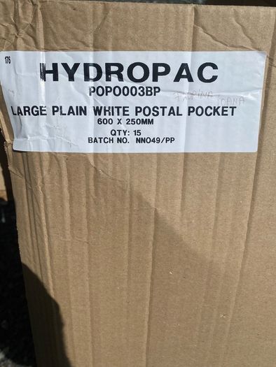 1000 Hydropac - Freshpac Insulated Chilling Envelopes - Food Delivery!