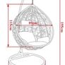 rattan garden swing egg chairs Image 10