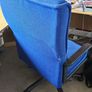 office chair swivel tilt Blue Image 2