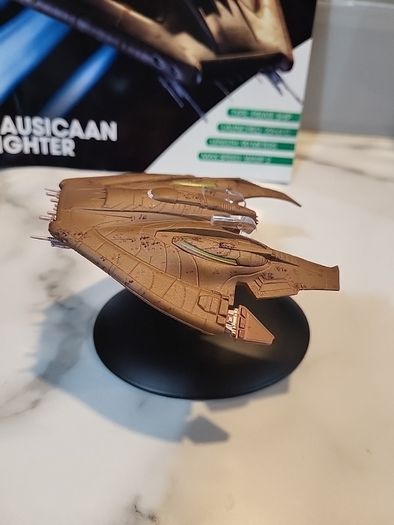star trek eaglemoss nausicaan fighter
