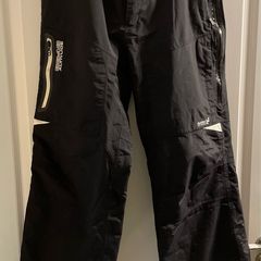 Mens ski pants trousers 8848 Altitude black with removable suspenders size L