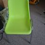 18 x chrome leg stackable chairs Image 4