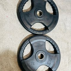 2 X 25 Kg Trigrip Olympic Plates