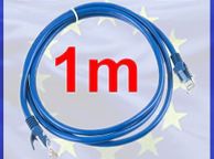 main image for ad New 1m Ethernet RJ45 Cable Gold Plated Good Quality CAT 5e LAN Network #139