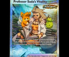 Professor Sada's Vitality 256/182 Trainer Ultra Rare Holo S&V Paradox Rift Pokemon Card