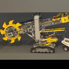 Lego bucket wheel excavator