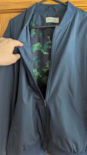Pier One Men's nylon bomber jacket