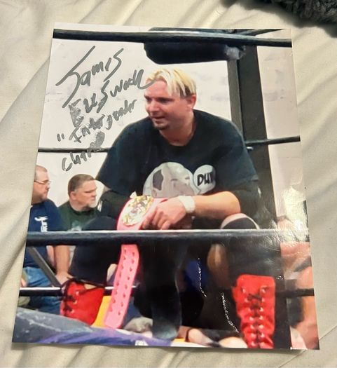 Wrestling autographs