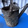 Vintage galvanised watering can Image 4
