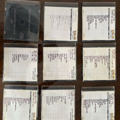 Job lot of thirty one Sisters of Mercy live bootleg recordings plus one CD of demo recordings. All look in good condition. See photos for shows and dates. Sold as a job lot. Bargain!