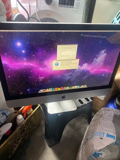 2- Apple iMac computers