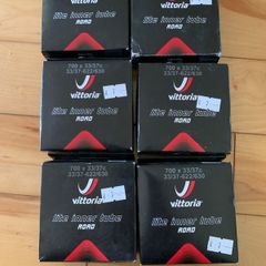 6 Vittoria Lite Inner Tubes 700x33/37c - Free Postage