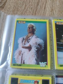 Vintage wwf cards