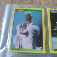 Vintage wwf cards