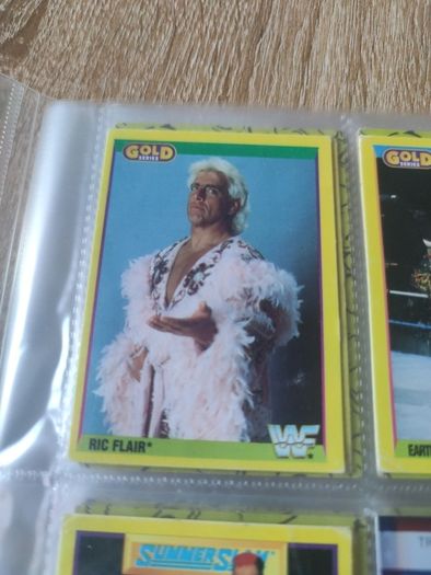 Vintage wwf cards