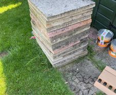 square stone slabs