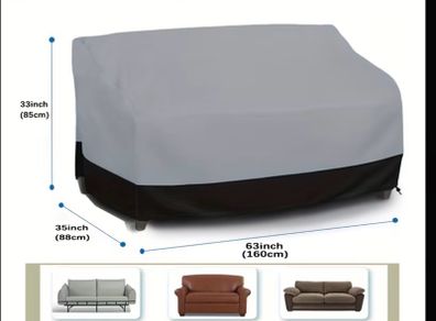 Sofa Cover - 2Seater {Outside UV Protection}