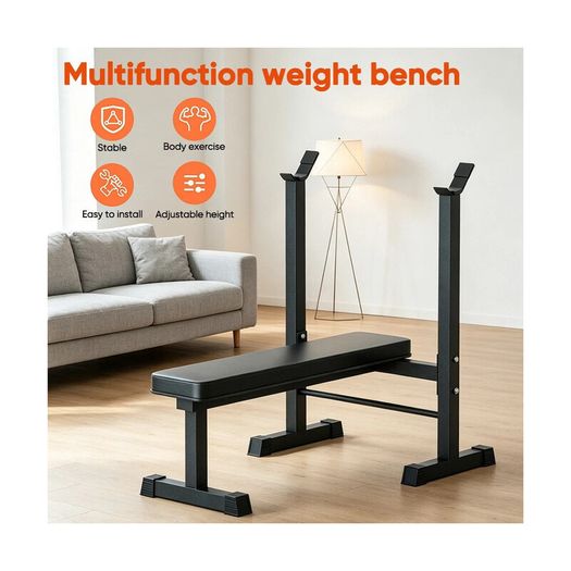 PRO Weight Bench Foldable Multi Gym Bench Press & Dip Station - Free Delivery