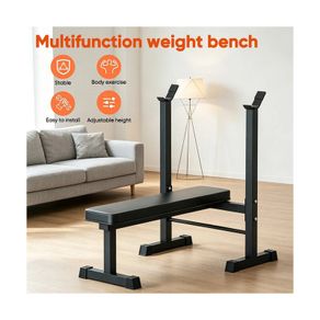 PRO Weight Bench Foldable Multi Gym Bench Press & Dip Station - Free Delivery
