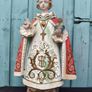 Child of Prague Vintage Chalk Statue Image 2