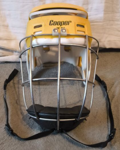 yellow cooper helmet