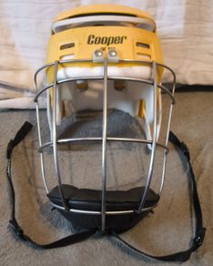 yellow cooper helmet