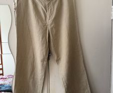 100% Linen mens trousers, size L