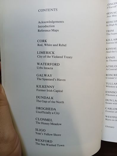 Streets of Ireland 1981. A guide to 25 cities and towns.