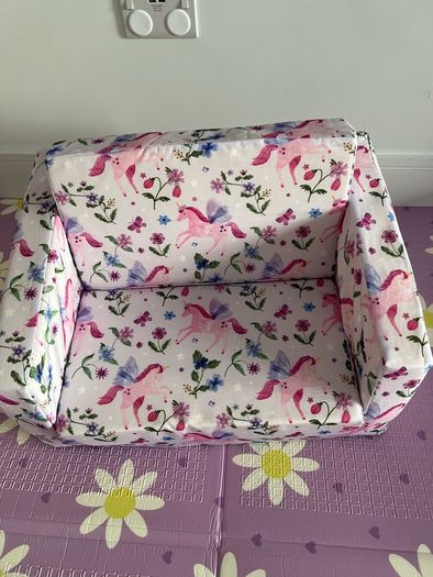 Children's fold out lounge chair
