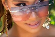 Rectangular Rimless Sunglasses