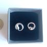 Tiffany & Co Elsa Peretti eternal circle sterling silver earrings Image 3
