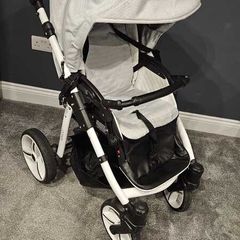 Venicci Pure Stone Grey Prestige Edition Travel System 3in1