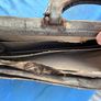Vintage leather briefcase Image 7