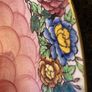 1920s Maling oval dish in Peony Rose Image 4