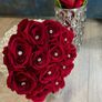 bridal flower bouquet, wedding flowers, bridesmaids bouquets, arrangements Image 4