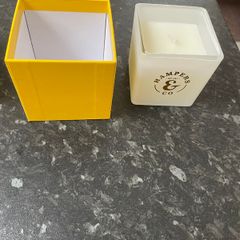 Lemon souffle wax Candle and gift box
