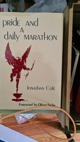 Pride And A Daily Marathon By Jonathan Cole. FIRST EDITION. Hardback With Dustjacket In Very Good Condition.