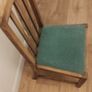 Oak dining chairs Image 5
