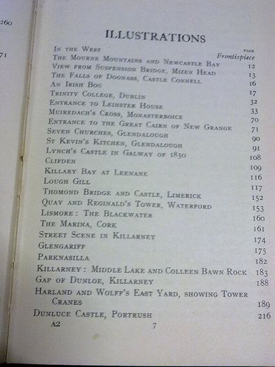 Ireland Its places of beauty entertainment sport and historic associations 1927