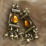 Indian Silver Earrings Image 2