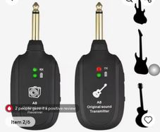 Wireless Guitar Transmitter / Receiver
