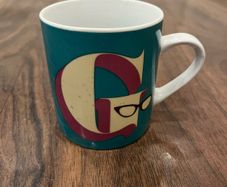 Letter "G" Magpie Mug