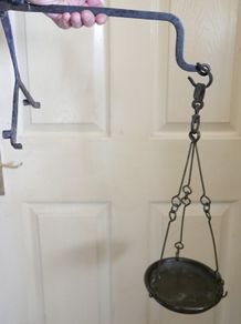 Antique handmade Scales with chain Decor
