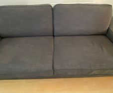 Stylish Dark Grey Sofa , quick sale