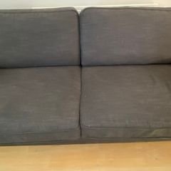 Stylish Dark Grey Sofa , quick sale