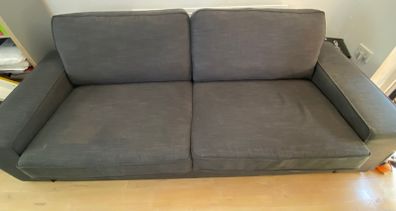 Stylish Dark Grey Sofa , quick sale