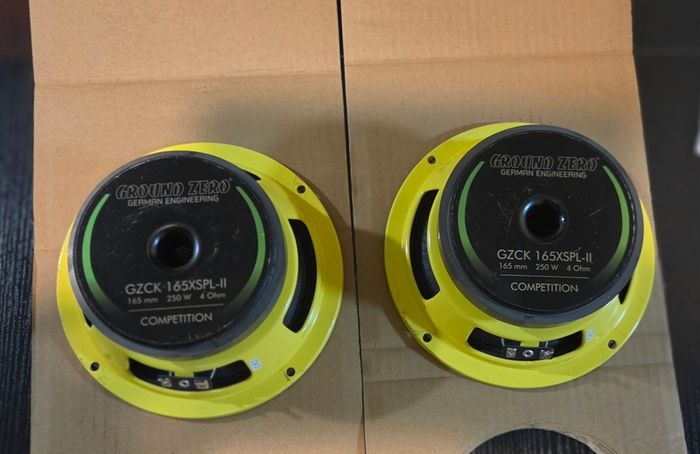 Ground Zero GZCK 165XSPL-II Competition 6.5"